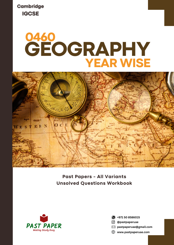 0460 – Geography – Year Wise – Past Paper UAE