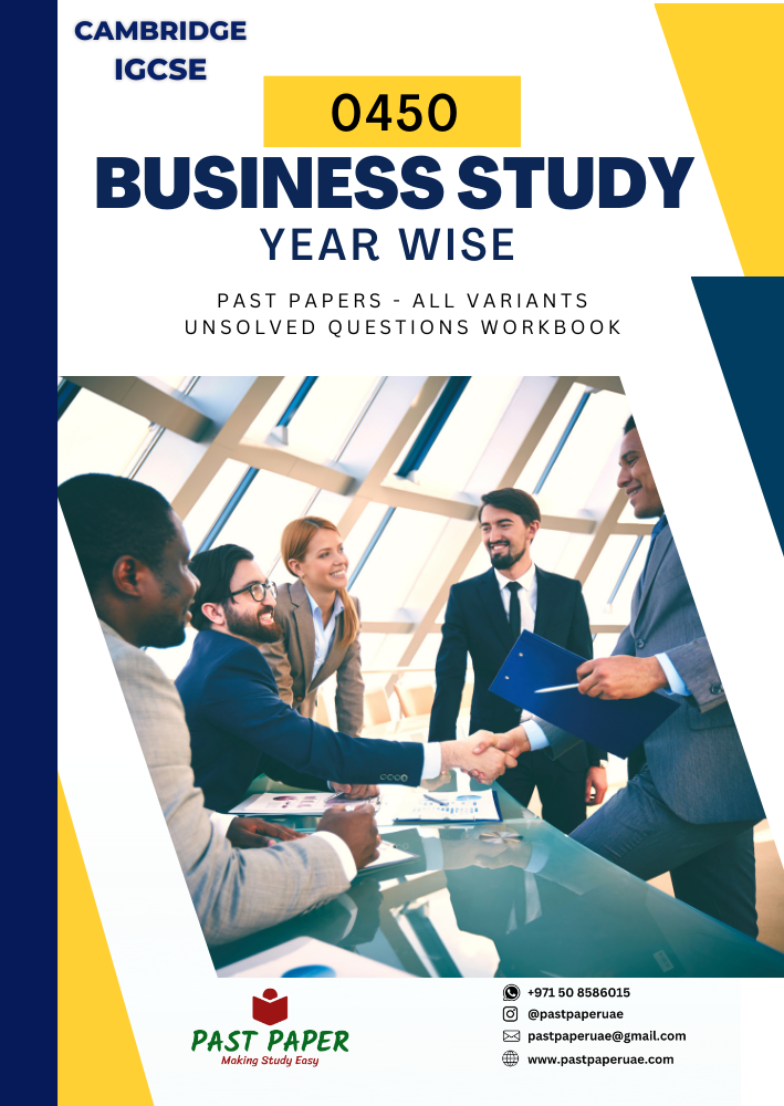 0450 – Business Studies – Year Wise