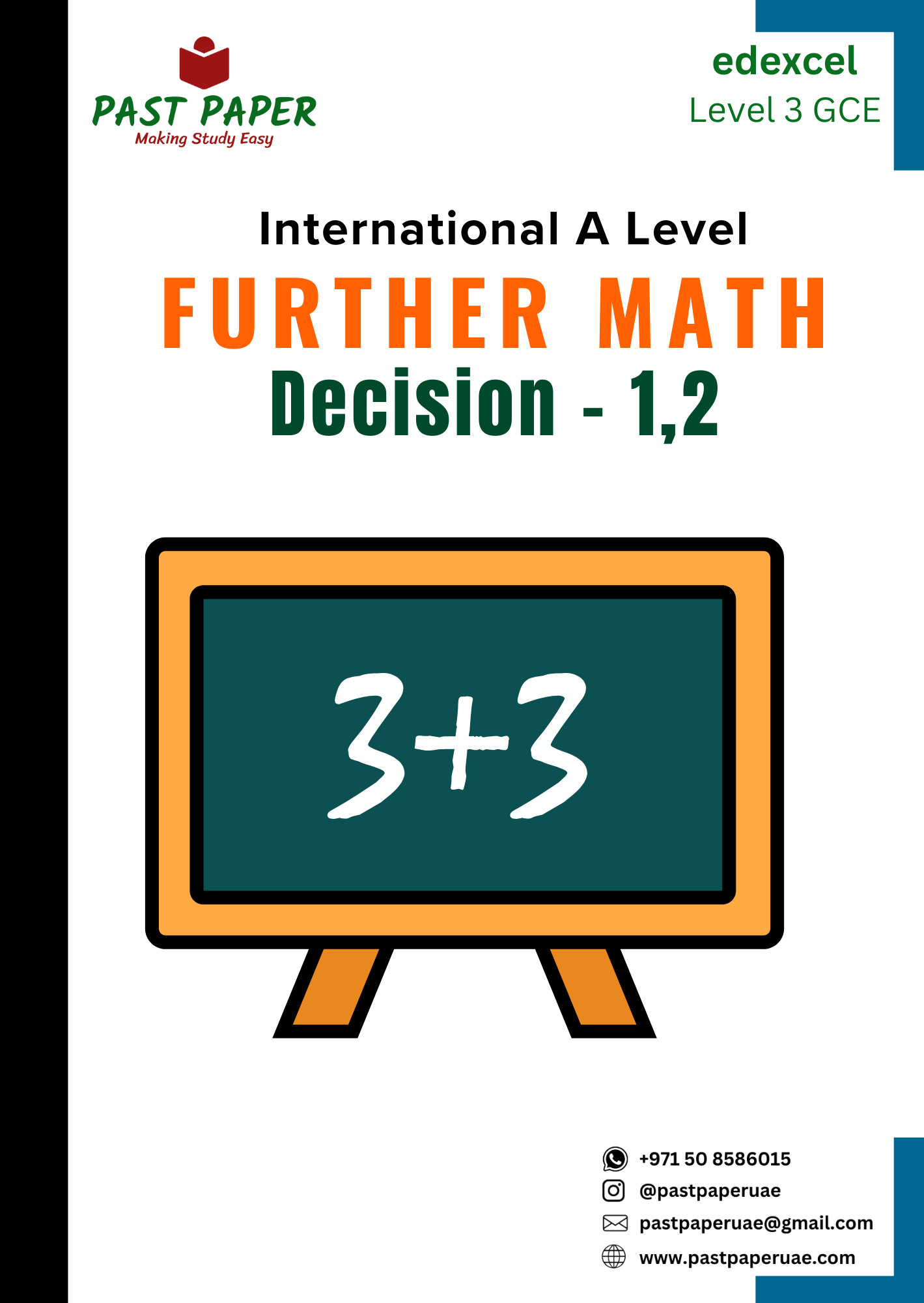 Further Mathematics - Decision