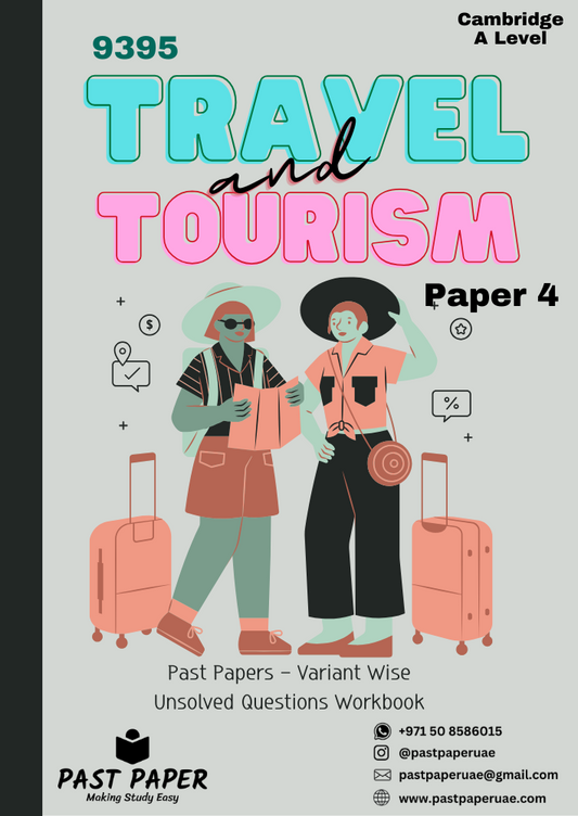 9395 – Travel and Tourism – Paper 4 - Variant Wise