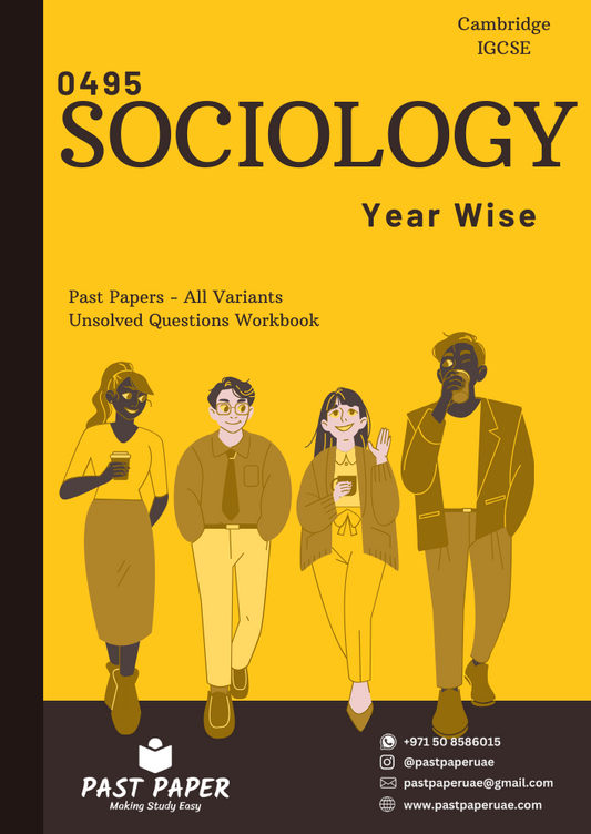 0495 – Sociology – Year Wise