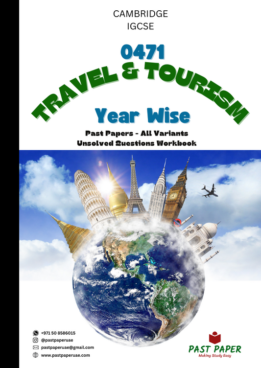 0471 – Travel and Tourism – Year Wise