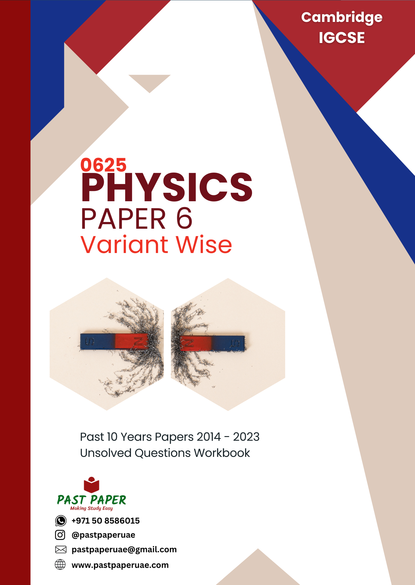 0625 – Physics - Paper 6 - Variant Wise – Past Paper UAE