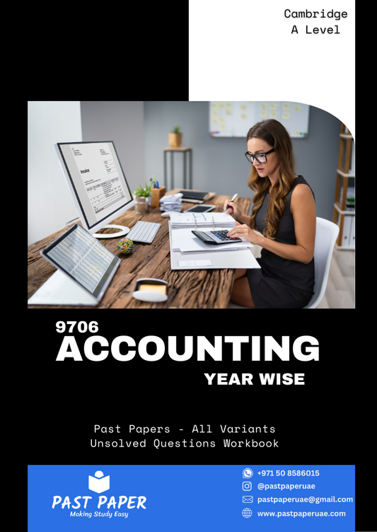 9706 – Accounting – Year Wise