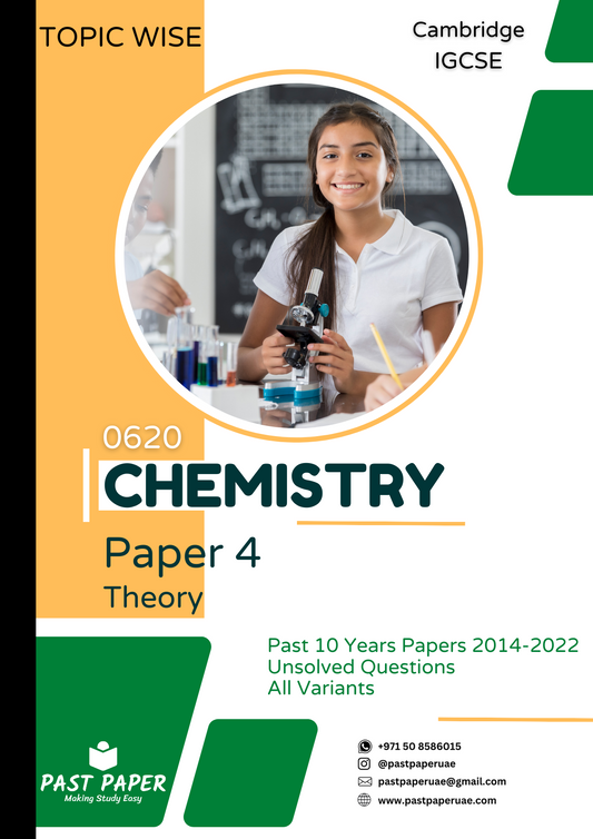 0620 - Chemistry - Paper 4 (Theory) - Topic Wise