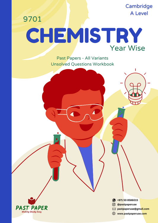 9701 – Chemistry – Year Wise