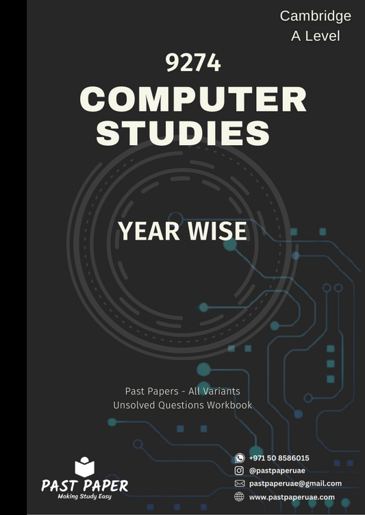 9274 – Computer Studies – Year Wise