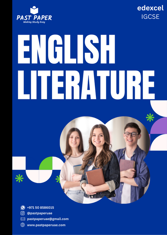 Edexcel – IGCSE – English Literature