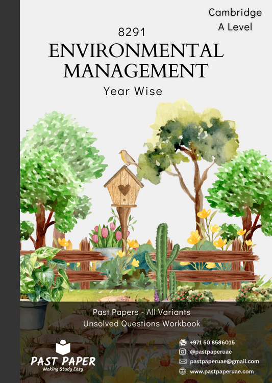 8291 – Environmental Management – Year Wise