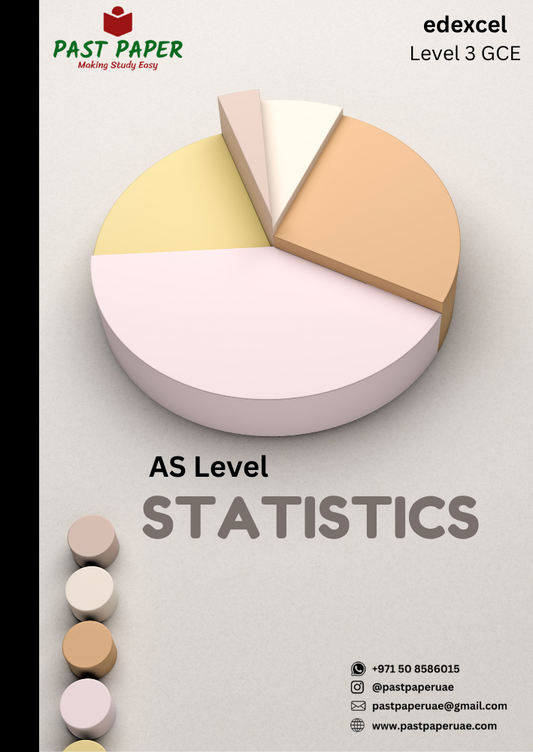 Edexcel – Level 3 GCE – Statistics