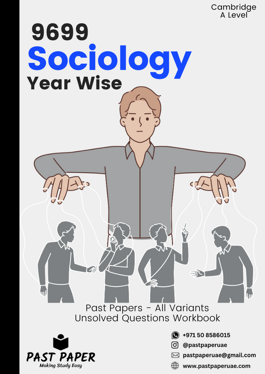 9699 – Sociology – Year Wise