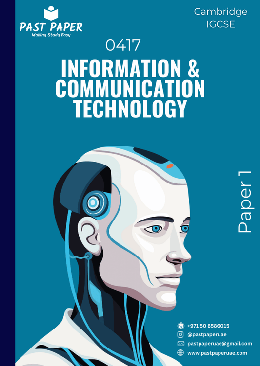 0417 – Information and Communication Technology – Paper 1 - Variant Wise