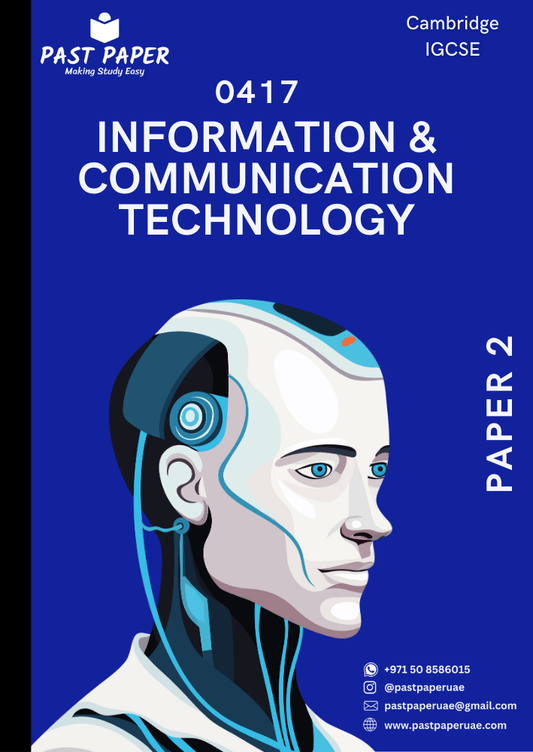 0417 – Information and Communication Technology – Paper 2 - Variant Wise