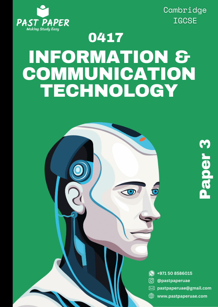 0417 – Information and Communication Technology – Paper 3 - Variant Wise