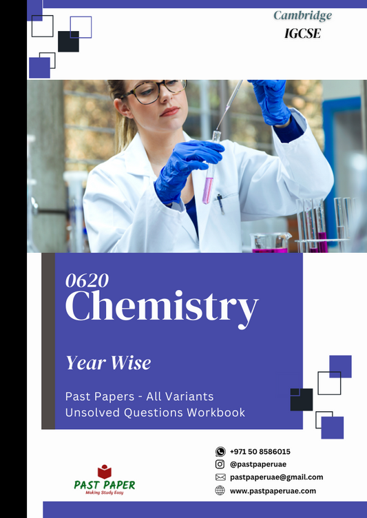 0620 – Chemistry – Year Wise
