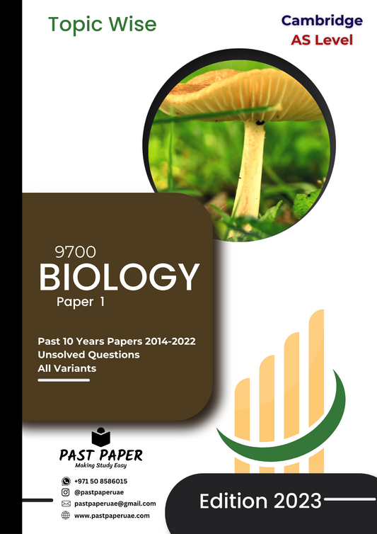 9700 - Biology - Paper 1 - Topic Wise