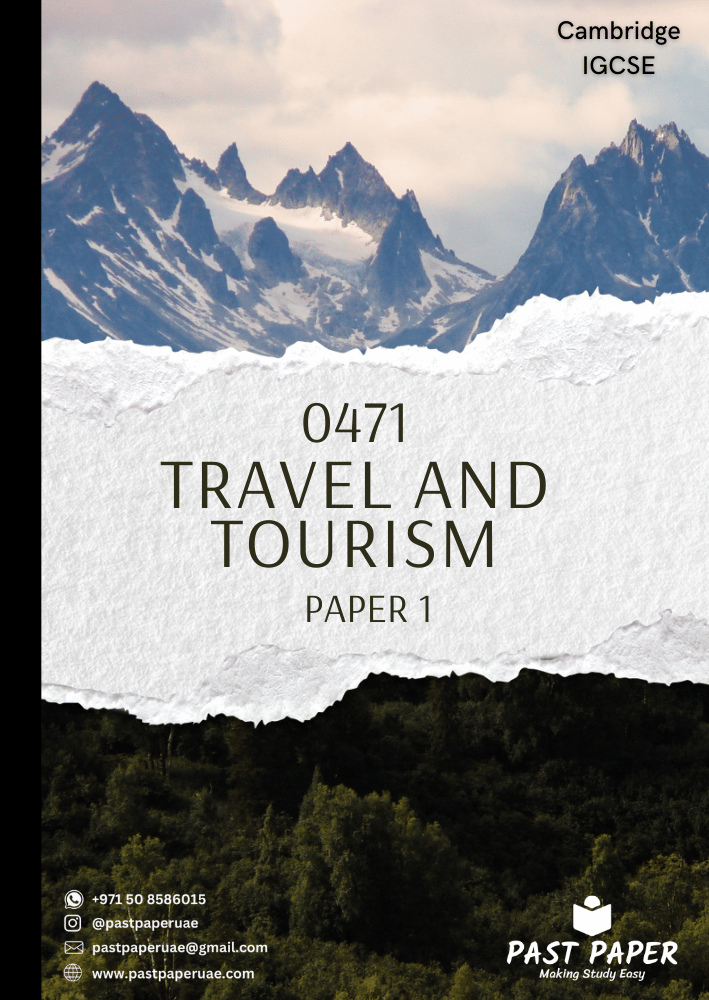 0471 – Travel and Tourism – Paper 1 - Variant Wise