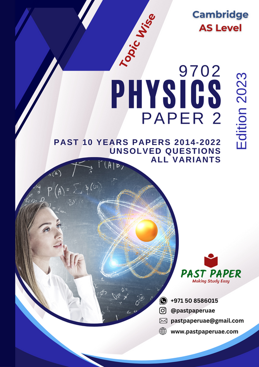9702 - Physics - Paper 2 - Topic Wise