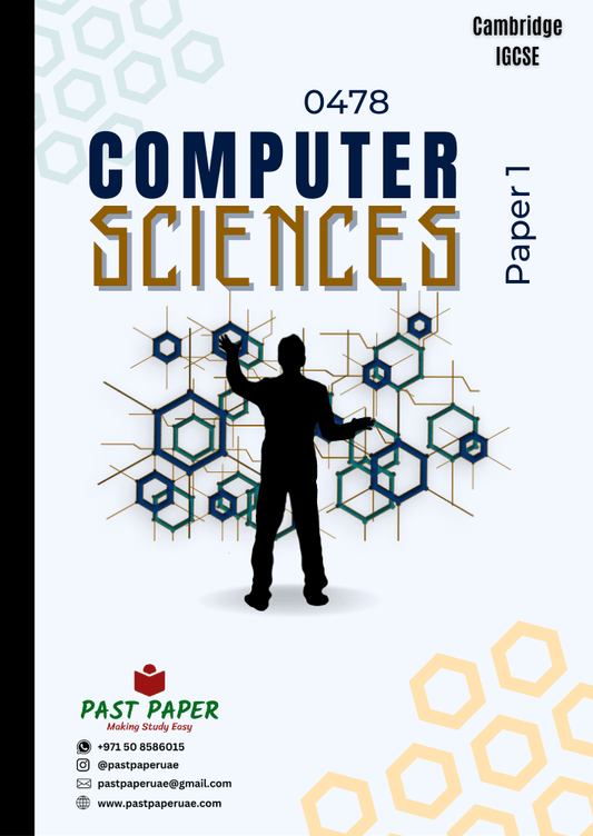 0478 – Computer Sciences – Paper 1 - Variant Wise