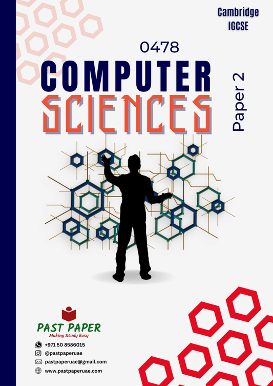 0478 – Computer Sciences – Paper 2 - Variant Wise