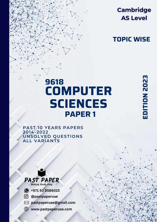 9618 – Computer Sciences - Paper 1 - Topic Wise