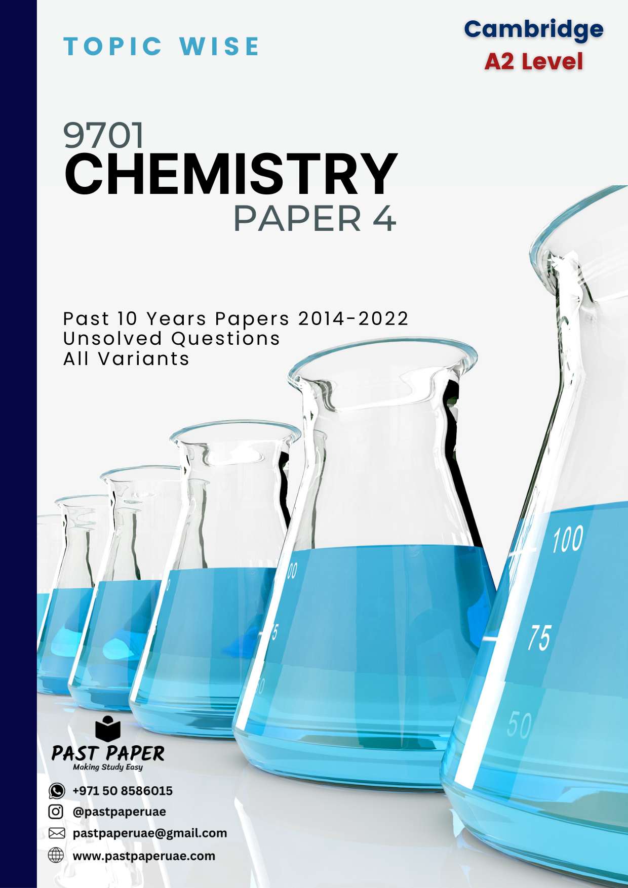 9701 – Chemistry - Paper 4 - Topic Wise