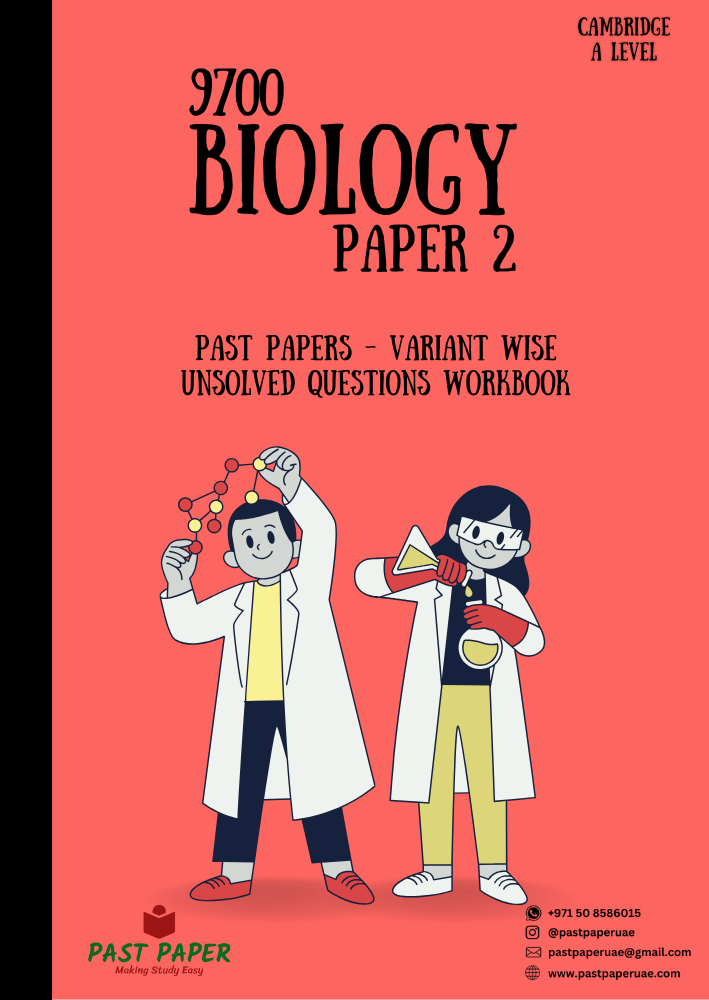 9700 – Biology – Paper 2 - Variant Wise