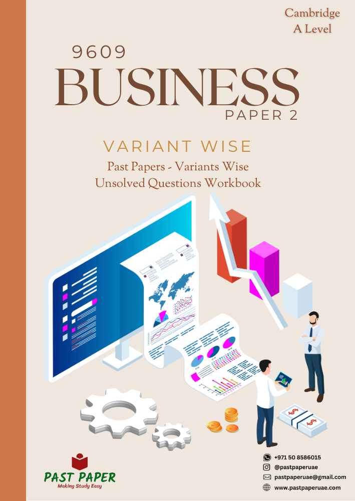 9609 – Business – Paper 2 - Variant Wise