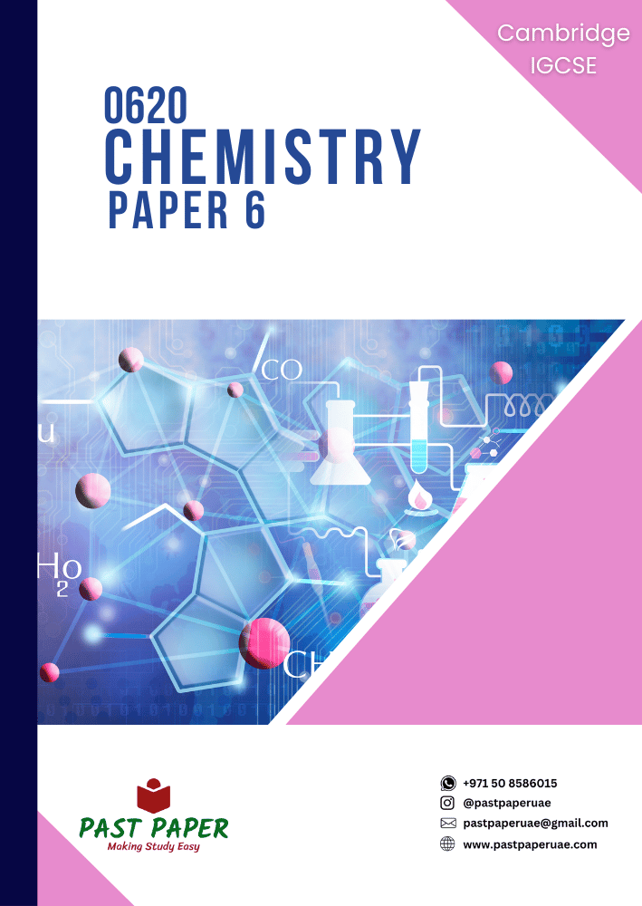 0620 – Chemistry - Paper 6 - Variant Wise