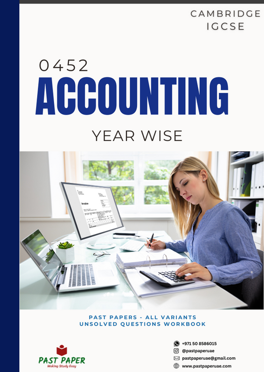 0452 – Accounting – Year Wise
