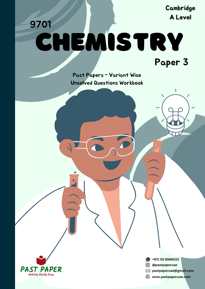 9701 – Chemistry – Paper 3 - Variant Wise