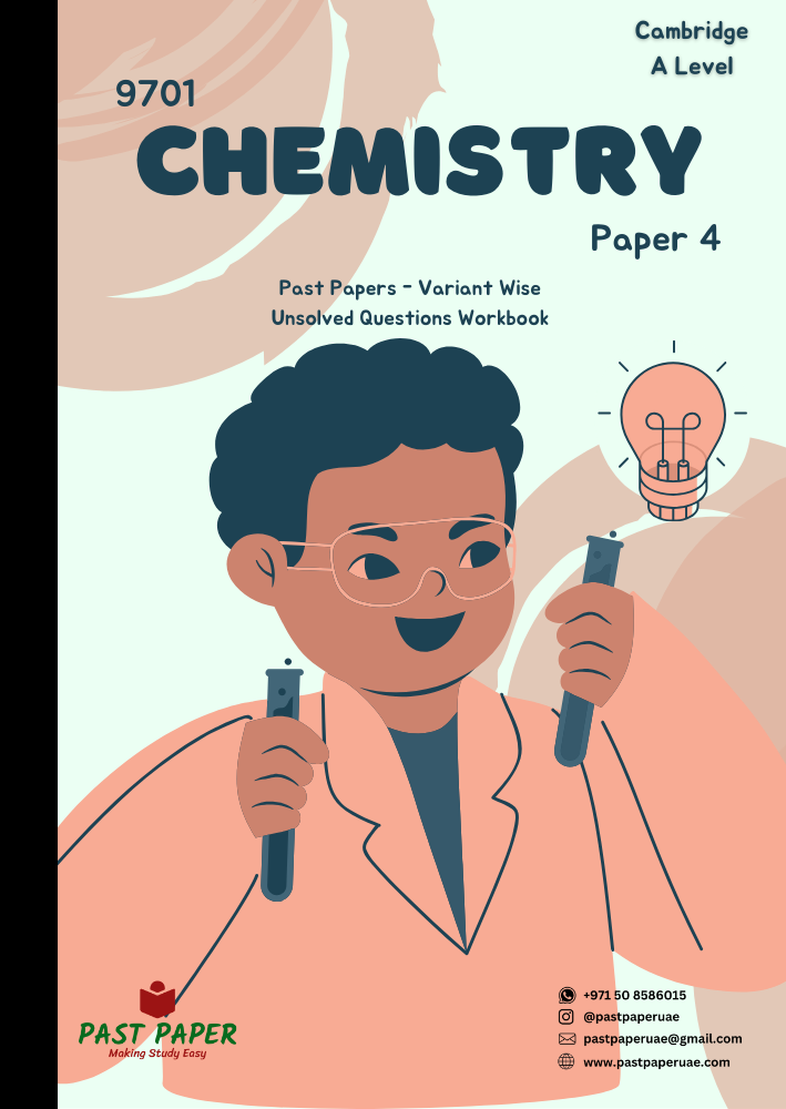 9701 – Chemistry – Paper 4 - Variant Wise