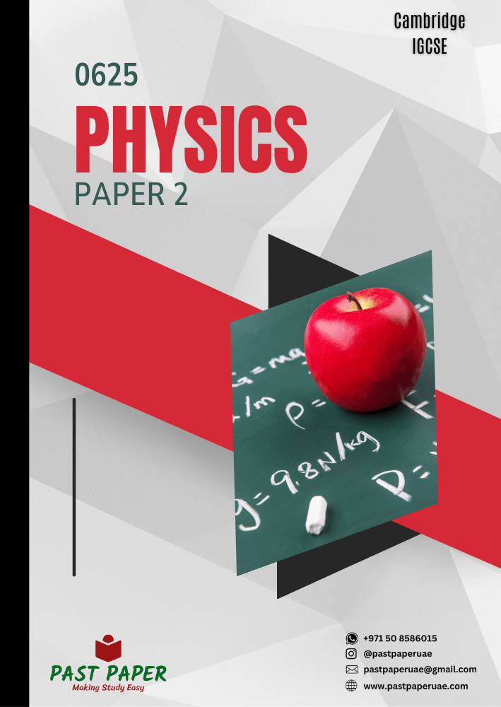 0625 – Physics - Paper 2 Extended - Variant Wise