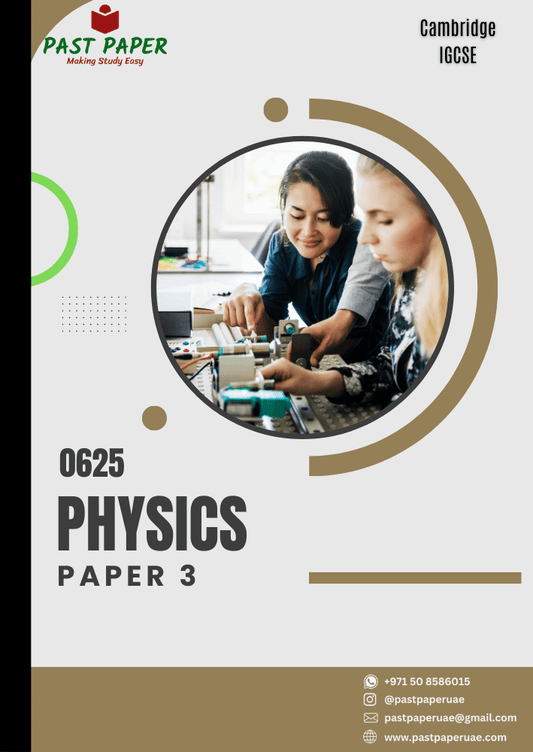 0625 – Physics - Paper 3 Core - Variant Wise