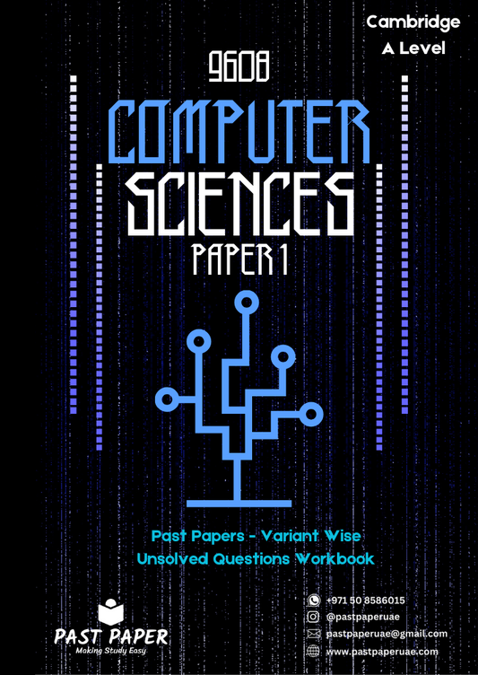 9608 – Computer Sciences – Paper 1 - Variant Wise