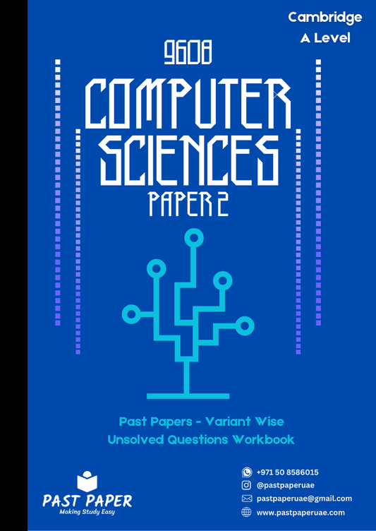 9608 – Computer Sciences – Paper 2 - Variant Wise