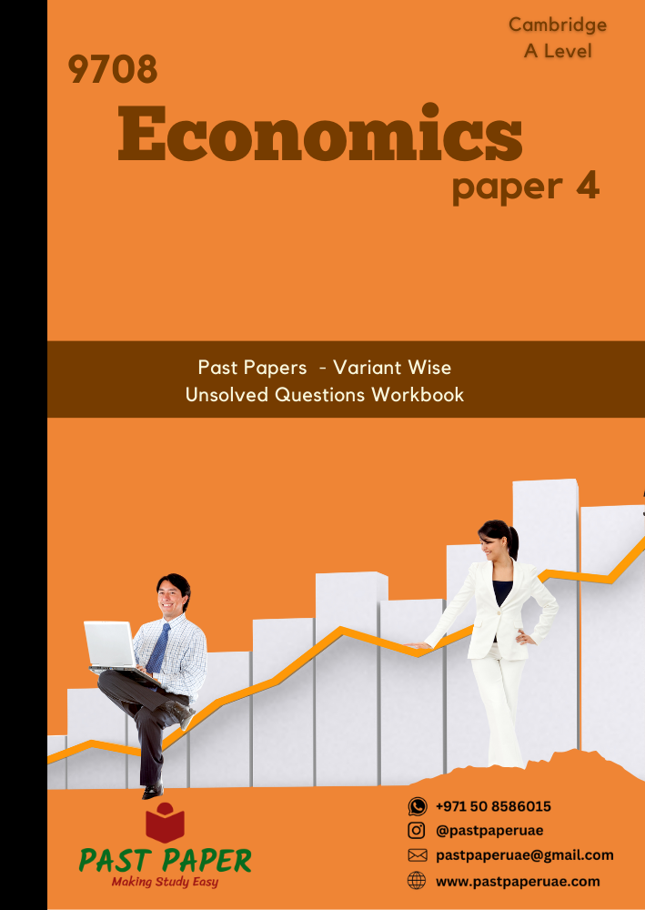 9708 – Economics – Paper 4 - Variant Wise