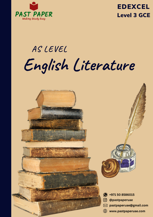 Edexcel – Level 3 GCE – English Literature